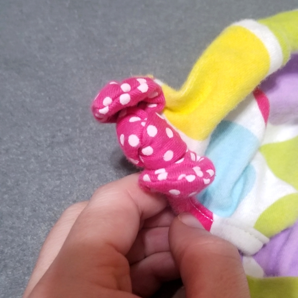 Rare Editions 2T Easter Bunny Polka Dot dress - Picture 6 of 6